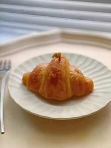 9厘米/3.54英寸手工大豆蜡面包造型香氛蜡烛，适用于情人节、家居装饰、派对、餐桌装饰、节日礼物、晚餐、宴会/派对、放松/冥想、氛围照明、女士礼物、情人节礼物。注意：由于光线和显示器差异，实际产品和包装可能存在轻微色差。 - 彩色 - 查看 6