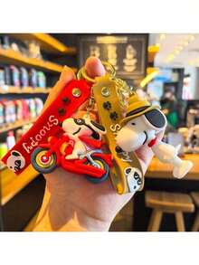 1 件史努比钥匙扣娃娃吊坠，可爱包包吊坠，生日礼物，完美的小礼物，圣诞礼物（款式随机）