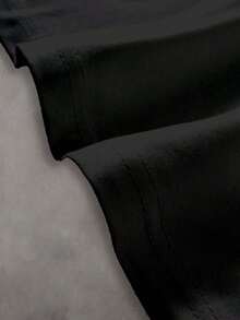 Women's Humorous French Quote Print T-Shirt - "Je Me Fiche De Ta Bonne Impression" Slogan, White With Black Text, Short Sleeve Crew Neck Casual Top, Medium Stretch, Machine Washable, All-Season Comfort, Ladies T Shirts, Comfortable Casual Attire, Relaxed Fit Shirt, Mediumstretch Fabric, Summer Top, Graphic Tee, Breathable Shirt, Funny Tee, Fashion Enthusiasts - màu đen - Xem 4