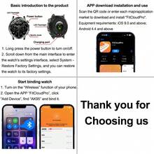 GUHUAVMI 2025 New Men's Outdoor Sports Smart Watch, Two-Color Flashlight, SOS Sound Warning Modes, 1.85inch HD Large Screen, 1000mAh Ultra Large Battery, With Bluetooth Call, Voice Assistant, Push Message, Reminder Function, Men's Outdoor Adventure Watch, GPS Motion Tracking, Multi Sport Modes, Fitness Tracker, Sleep Monitoring, IPX8 Waterproof Smartwatch, Smartwatch For Men, Smartwatch For Women, The Best Gift For Outdoor Enthusiasts.