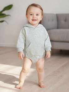 Baby Boys Bodysuits - Ash - View 3