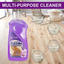 Floor Cleaner Agent Multi Surface Dirt Oil Stains Removal For Kitchen Bathroom Wooden Floor Marble Ceramic Tile Polishing Decontamination Removing Odors Lavender Fragrance Repair Scratch Detergent - 紫色 - 查看 5