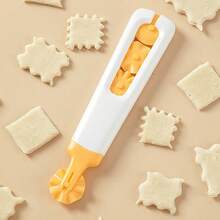 4pcs Pizza Dough Roller Cutter With Interchangeable Decorative Patterns, Pastry Wheel Cutter, Cookie Cake Ravioli Crimper Edger Baking Tools - Multicolor - View 1