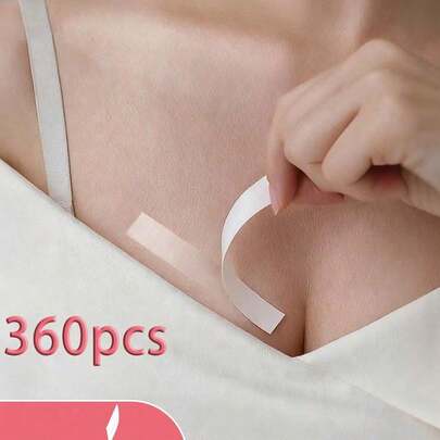 36/72/108/360pcs Women's Transparent Double-Sided Tape, Traceless Invisible Breast Enhancement Tape, Strong Clothing Glue, Clothing Anti-Slip Accessories, Fixed Stickers, Prevent Exposure And Exposure, Protect Skin/Body Care Tools/Festival Necessities/Camping/Travel Necessities/Wedding/Christmas Gifts/Halloween Gifts