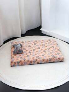 Warm & Comfortable Pet Bed, Super Soft & Elastic Flannel Cat/Dog Nest Mat With Non- Bottom, Removable & Washable, Multiple Colors & Sizes Suitable For Small, Medium & Large Pets - Multicolor - View 25