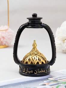 1pc Resin Incense Burner, Arabic Style Decor, Home Decor, Room Decor, Party & Holiday Decoration, Furniture Accessory - Multicolor - View 5