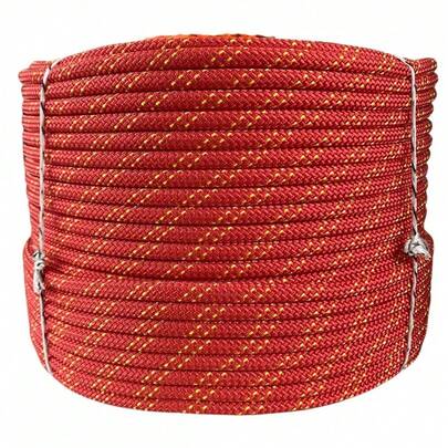 50 Metros Corda K2 Semi Estática 9mm Rapel Resgate Alpinismo Vermelho