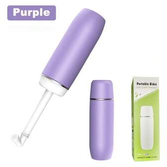 Bidé portátil de mano para viajes - Cuidado perineal posparto, botella rociadora de higiene personal a prueba de fugas con capacidad de 400 ml, ideal para mujeres y hombres, incluye bolsa de regalo - Esencial para la recuperación de nuevas madres