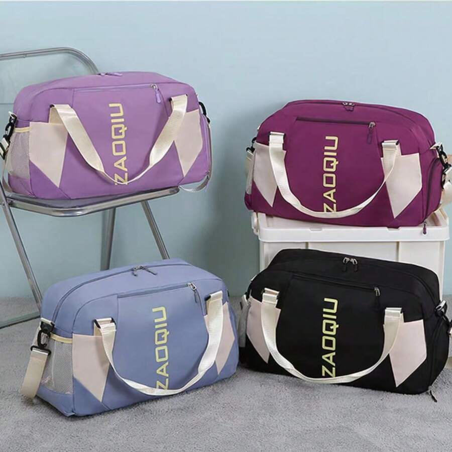 Casual Handbag Waterproof Large Capacity Travel Bag 1802E - Multicolor - View 1