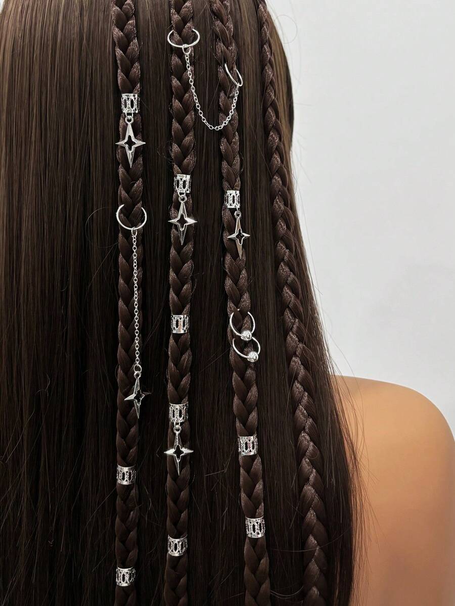 30 pezzi Accessori per capelli intrecciati, Charms per trecce, Decorazioni per capelli con pendente a stella, Autunno, Capelli, Accessori per capelli, Accessori, Accessori per capelli da donna, Viaggio, Accessori per capelli, Accessori da donna, Accessorio per capelli, Accessori per capelli da donna, Strumenti per capelli, Roba per capelli, Roba, Accessori per la bellezza, Regali, Viaggio, Regali per donne, Roba per capelli, Calze di Natale, Calze di Natale, Riempitivi per calze di Natale, Riempitivi per calze di Natale per donne, Riempitivi per calze di Natale per donne, Regali di Natale, Regali, Riempitivi per calze di Natale, Regali per donne, Regalo, Regalo di Natale, Riempitivi per calze di Natale per adulti, Riempitivi per calze di Natale per adulti, Roba per capelli, Accessori da donna, Riempitivo per calza, Accessorio per capelli per la maggiore età, Accessori per capelli di Natale, Idee regalo per donne, Riempitivi per calze di Natale per la bellezza - Multicolore - Visualizzare 1