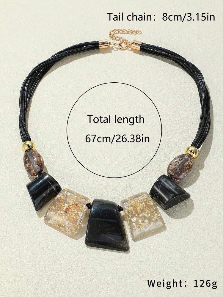 Geometric Decor Necklace