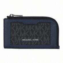 Michael Kors Portafoglio in pelle con chiusura lampo Michael Kors Cooper, taglia media 36H1LCOE6X-BRN/BLK