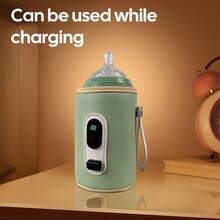 1pc Milk Bottle Insulation Cover, Portable Warmer Bag, Universal Heating Constant Temperature Sleeve, Suitable For Baby Night Feeding, Everyday Use - Multicolor - View 8