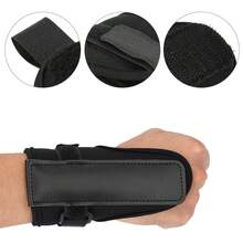 Golf Wrist Swingtrainer, Fabric Golf Wrist Corrector, para un ajuste adecuado, y se adapta a la mayoría de las personas para principiantes de golf de golf - Negro - Ver 9
