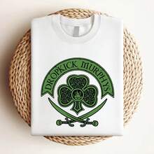 180g pure Cotton 2012 Dropkick Murphy Äôs T Shirt L T-Shirt For Women Casual graphic Slightly Stylish Women Top Graphic Tees Summer designer clothes Print Round Neck Short Sleeve Stretched women streetwear Soft Breathable female fashion Unisex Top For Everyday Wear - Blanco - Ver 4