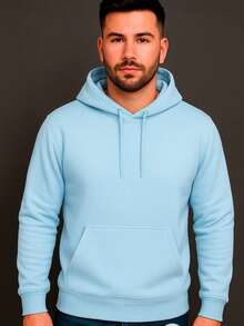 Women Sweatshirts - Màu xanh nhạt - Xem 4