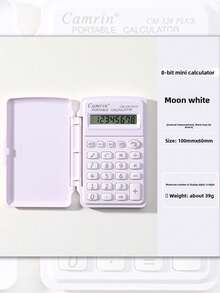 Pratica mini calcolatrice con custodia pieghevole, calcolatrice portatile carina e minimalista, utile per i calcoli, calcolatrice colorata, essenziale per studenti e ufficio, aiuta nell'apprendimento della matematica, un regalo perfetto per studenti, insegnanti, colleghi, amici, adatto per compleanni, vacanze, stile minimalista, regalo per gli amanti della matematica, regalo di laurea, amicizia tra compagni di classe, forniture per la scuola e per il ritorno a scuola