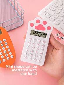 Mini calcolatrice tascabile pieghevole, in stile minimalista, calcolatrice portatile carina e pratica per i calcoli, con schema di colori "dopamina", essenziale per gli studenti, utile per apprendere il calcolo matematico, adatta come regalo per studenti, insegnanti, colleghi, amici, per compleanni, festività, stile minimalista, schema di colori "dopamina", regalo per appassionati di matematica, regalo di laurea, amicizia tra compagni di classe, calcolatrice per contabilità, forniture scolastiche, back to school