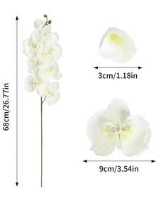 1/3/100 Stücke Künstliche Blumen - Motten Orchidee, Seide Motten Orchidee, Künstliche Pflanzen, Heim, Esszimmer, Wohnzimmer, Außengarten Dekoration, Die Kunst des Blumenarrangierens, Fotografie Requisiten, Herbst, Frühling, Vase, Blumenwand, Blumenkranz, Brautstrauß, Hochzeitsdekoration, DIY Blumenkranzmaterialien, Geburtstagsparty Dekorationsmaterialien, Heimdekoration Accessoires, Valentinstag, Neujahrsgeschenke