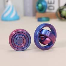 1 件 3.5-6 厘米全新 3D 打印旋转球玩具 O 形陀螺仪重力旋转缓解焦虑减压酷玩具树脂材料