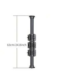 Aluminum Alloy Tripod Extension Cantilever - 1.4fl Vertical Shooting Support Stand With Screw Hole & Adjustable Clamps For Precision Control, Ideal For Aerial Photography & Filming