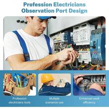 Herramienta  de alambre para taladro, tuerca de alambre  de alambre Herramienta de pelacables con de portabrocas de 14 pulgadas Herramientas de desmontaje rpido, conector de - Amarillo: 3 unidades. - Ver 7