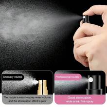 1 pièce/3 pièces/5 pièces Flacon de parfum de voyage 10 ml, vaporisateur de voyage rechargeable portable, flacon de recharge de parfum de voyage et distributeur de parfum de poche, flacon et vaporisateur de voyage, convient pour eau de Cologne, parfum, flacon de voyage, convient pour la salle de bain, les voyages, l'extérieur, les affaires, sans fuite - Multicolore - Voir 5