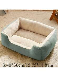 SUNFIONA 1 pieza Cama de sofá acolchada y cómoda para mascotas - Nido de dormir interior ensamblable para gatitos y perros pequeños, diseño acogedor, refugio cálido para todas las estaciones