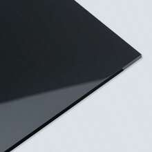 Placa de Reflexão Fotográfica de Acrílico Espelhado Preto - Superfície Brilhante e Durável para Fotografia de Produtos/Retratos/Vídeos e Transmissão Ao Vivo