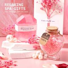 Birthday Gifts For Women,Relaxing Spa&Self Care Gifts Set,Unique Valentine's Day Funny Birthday Gift Ideas For Her,Friends, Coworkers, Her, Wife, Mom, Daughter, Sister - 粉色 - 查看 3