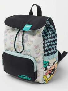 Mickey Minnie New Children's Backpack Exquisite And Versatile Printed Boy And Girl Student School Bag Co-Branded Mickey Mouse Backpack - Multicolor - View 6