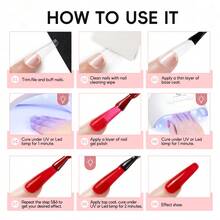 coscelia 30PCS Soak Off Gel Nail Polish Set, Red Brown Autumn Glitter Nail Gel Polish Semi Permanent, Long Lasting For Women DIY Nail Salon Gift