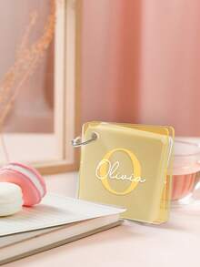 1 quyển sổ ghi chú nhiều màu tùy chỉnh, sổ vuông, tên tùy chỉnh, sổ bìa còng có thể tháo rời, sổ ghi nhớ thẩm mỹ của học sinh trung học, sổ tay cá nhân hóa, sổ tay tùy chỉnh, sổ tay làm việc, sổ tay nhỏ, nhật ký đọc sách, nhật ký viết, sổ tay trống, đa chức năng, trang trí, thư từ, thời trang, hiện đại, nhiều màu sắc, dễ thương, giản dị, tùy chỉnh, cá nhân hóa, độc đáo, quà tặng lý tưởng cho anh ấy, quà tặng lý tưởng cho cô ấy - Nhiều màu - Xem 5