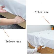 2 Paquete Elevador de Colchón de Cuña, Bed Sheet Tucker Colocador de Sábanas Ayudante para Cambiar Sábanas Herramienta para Hacer Camas Levantador de Colchones (Blanco) - blanco - Ver 7