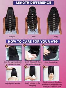 34 Inch Burgundy 99J Straight Lace Front Wig Human Blend Hair 200% Density 13x4 HD Transparent Lace Wigs For Women Glueless Wigs Pre Plucked With Baby Hair Natural Hailine Suitable For All Hair Types For Women Halloween Wigs Everyday Style Wig - S99J/BUG - View 11