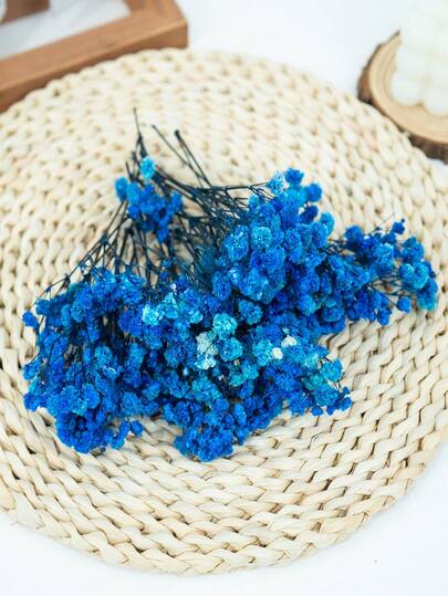 25/50/100/200/300pcs Multi-Color Mini Dried Babys Breath Bouquet - Bohemian Style Pink, Red, Purple, Yellow, White, Turquoise - Durable Wedding Centerpiece Decor, Home Decoration, Valentine's Day, Christmas, Birthday - Maintenance-Free, Long-Lasting Vibrant Tabletop Decor, Handwoven Floral Bouquet, Seasonal Decoration, Event Planning Essential