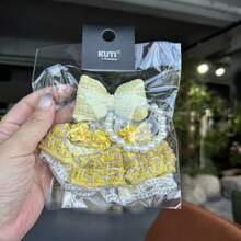 1/2/3rd Generation Cute Pullbubu Blind Box Plush Doll Pendant, Pullbubu Brown & Black Outfit Set - Multicolor - View 13