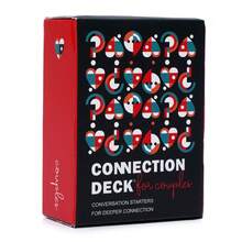 亲密连接卡牌情侣成人卡，紧密的连接和复兴问题，点燃深厚的关系，非常适合周年纪念约会之夜卡 - 淺灰色 - 查看 1