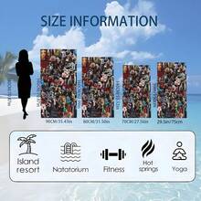 Terrifier Halloween Unisex-Adult Beach Towel