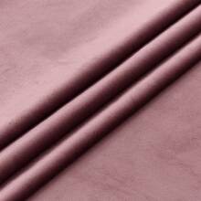 2 Panel Vintage Velvet Curtains, Back Tab Curtains For Living Room, Bedroom And Dining Room, Soft Drape With Good Home Decoration Curtains - Dry Rose - 查看 6