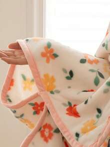 1 pièce Châle en velours de lait, doux, chaud et confortable pour la maison, le bureau, la sieste, la voiture, le canapé, le lit, convient à toutes les saisons, excellent cadeau pour la décoration de fête d'action de grâce