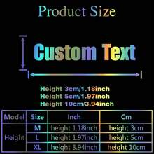 1pc New Design Personalize Custom Name Car Decals Pvc Mural Art Diy Poster For Motorcycle Stickers/Helmet Stickers/Off-Road Vehicle Stickers/Sedan Stickers/Sports Car Stickers/Commercial Vehicle Stickers