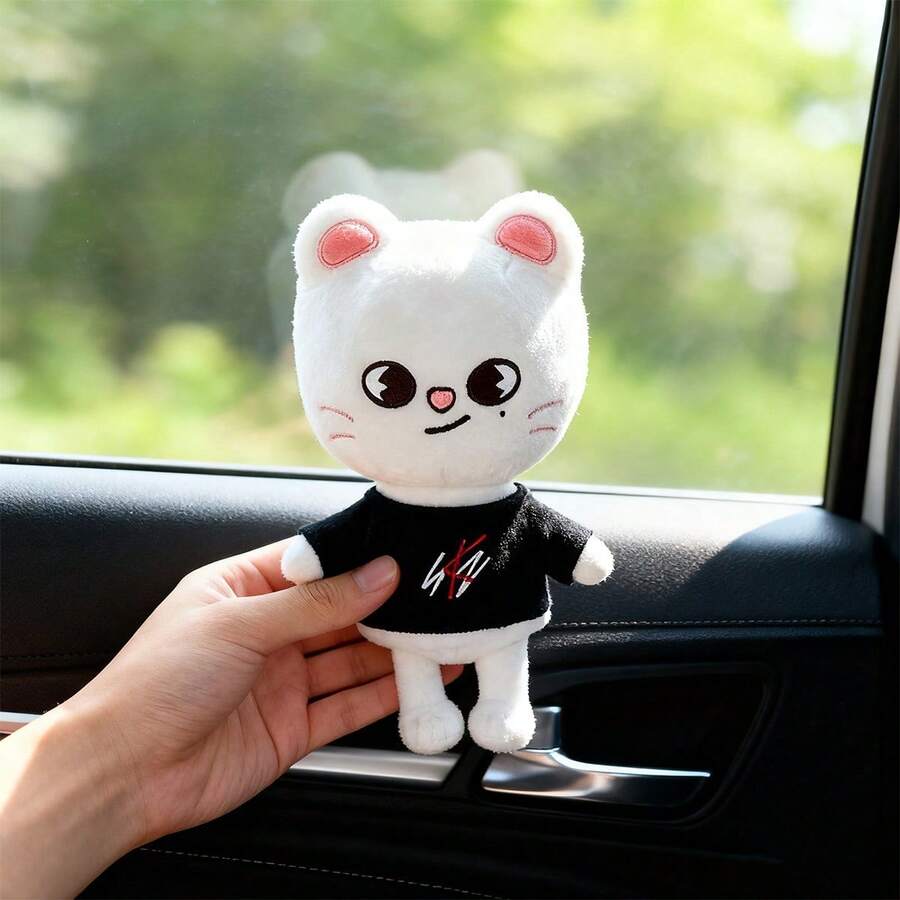 [Kids Play Animal Figures]Anime Kawaii Doll Figures  Kawaii Cartoon Stuffed Animal Plushies Stray Plush Doll Toys Kawaii Adults KZ Fans Keychain Pendant Gift A Christmas And Birthday Gift For A Friend - c-7 - Xem 1
