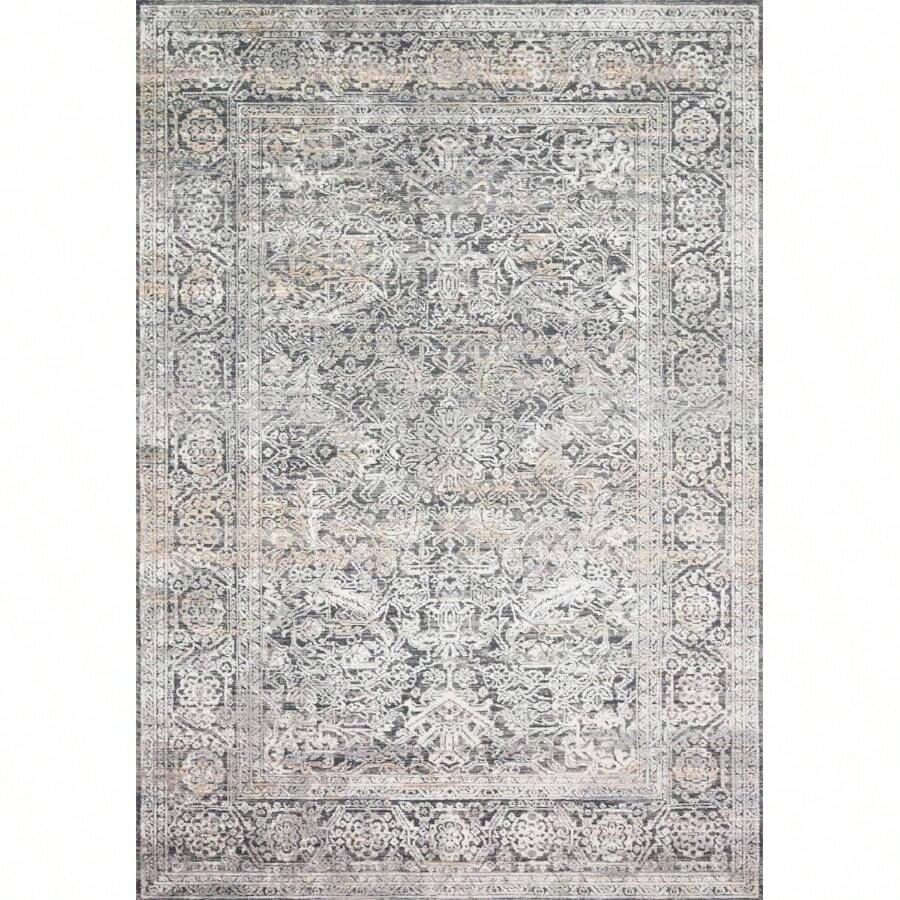 Lucia LUC - 03 SteelIvory 2'0x 3'0 Accent Rug - Acero/Marfil + 10' x 2'8" (Rectangular) - Ver 1