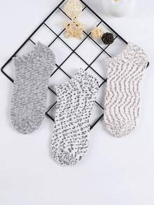 5 Pairs Women's Korean Style Cute Moon & Star Print Socks - Sweet & Avant-Garde Design, Soft & Breathable Fabric, Black, White, Gray Colors, Suitable For Casual & Formal Outfits, Adorable & Versatile Socks Series, Youthful & Fashionable Style - 5 Pairs Of Star-patterned Socks - View 27