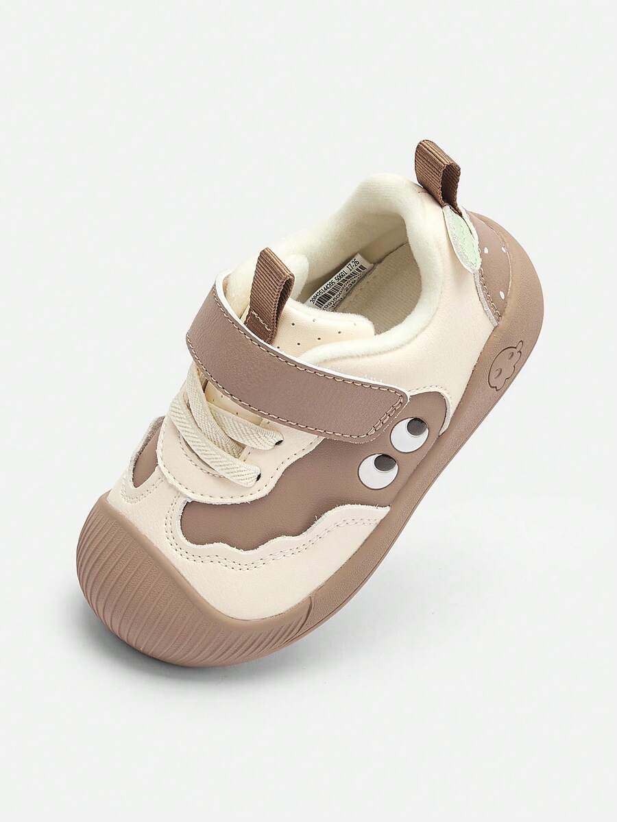 Balabala Kids' Learning Sneakers 2025 Spring/Fall, Non-Slip Shoes For Boys & Girls - Khaki - View 1