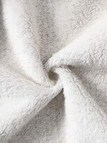 1 件男童休闲户外舒适黑色保暖内衬夹克，秋冬 - 黑色 - 查看 5