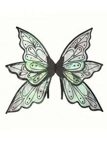 Fairy Wings For Adults Dress Up Sparkling Sheer Wings Butterfly Transparent Fairy Wings Costume For Women Costume Angel Wings For Women,Christmas Wings. - Multicolor a - View 17