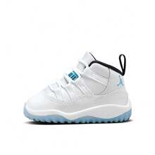 Nike Jordan 11 Retro (TD) 青少年时尚多功能篮球鞋 - 藍白色 - 查看 1