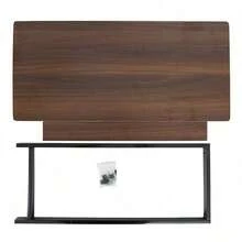 Computer Desk Laptop Pc Study Table Home Office Desk Furniture Workstation Table - Brown - View 5